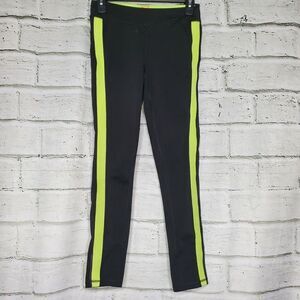 Lucy Tech Womens Size XS Full Length Leggings Black Green